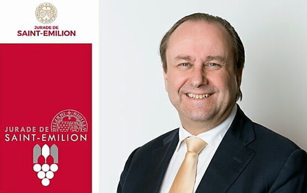 Roar Hildonen blir Nordens første, og hittil eneste, ambassadør for vinene fra Saint-Emilion i Bordeaux i Frankrike. (Foto: Jurade de Saint-Emilion/privat) Roar Hildonen blir Nordens første, og hittil eneste, ambassadør for vinene fra Saint-Emilion i Bordeaux i Frankrike. (Foto: Jurade de Saint-Emilion/privat)