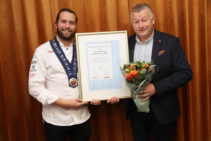 President i NKL, Kim Håvard Larsen og daglig leder i NKL, Espen Wasenius. (Foto: Morten Holt) President i NKL, Kim Håvard Larsen og daglig leder i NKL, Espen Wasenius. (Foto: Morten Holt)