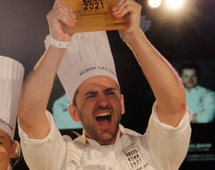 Kan Filip August juble for medalje når Bocuse d'Or er unnagjort i Lyon i januar neste år? (Foto: Morten Holt) Kan Filip August juble for medalje når Bocuse d'Or er unnagjort i Lyon i januar neste år? (Foto: Morten Holt)