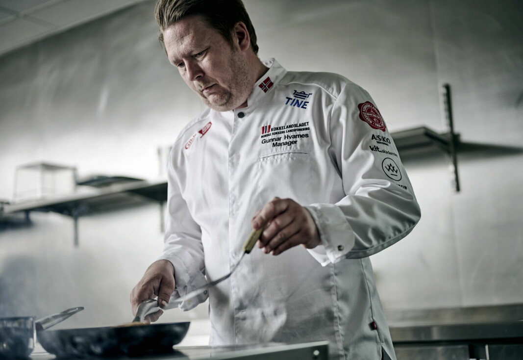 Gunnar Hvarnes er manager for alle de tre norske kokkelandslagene. (Foto: Vest Vind Media)