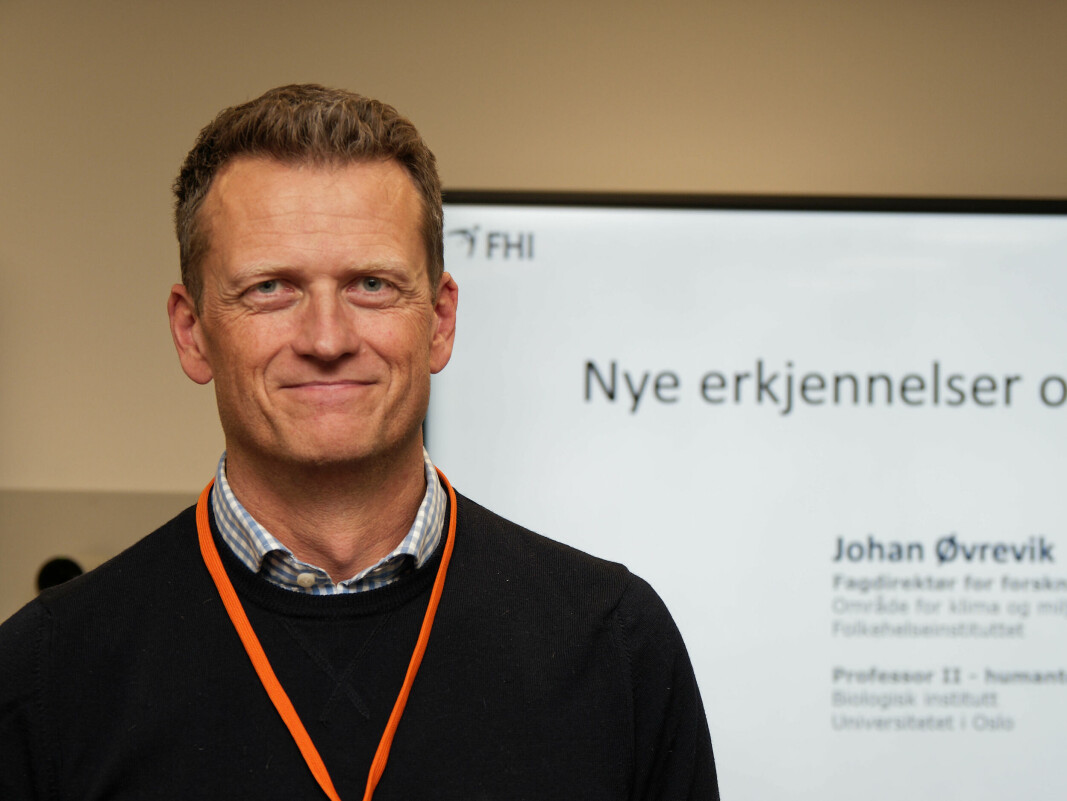 Johan Øvrevik vil forske på virus i luften på restauranter og barer. (Foto: Georg Mathisen)