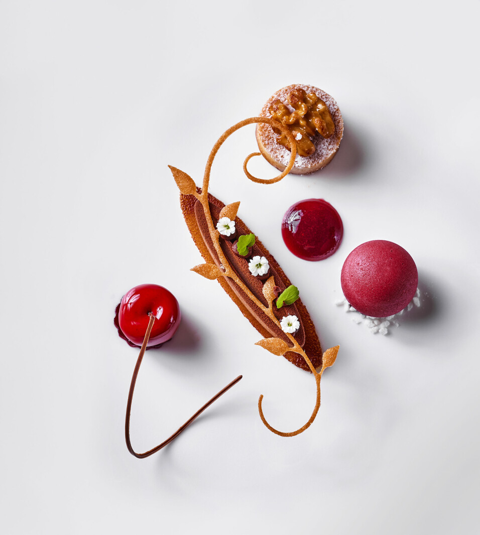 Senior «Hot Kitchen - Restaurant of Nations»: «Cherries from Hardanger». (Foto: Stian Broch)