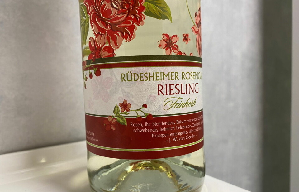 Rosengarten Riesling 2021.