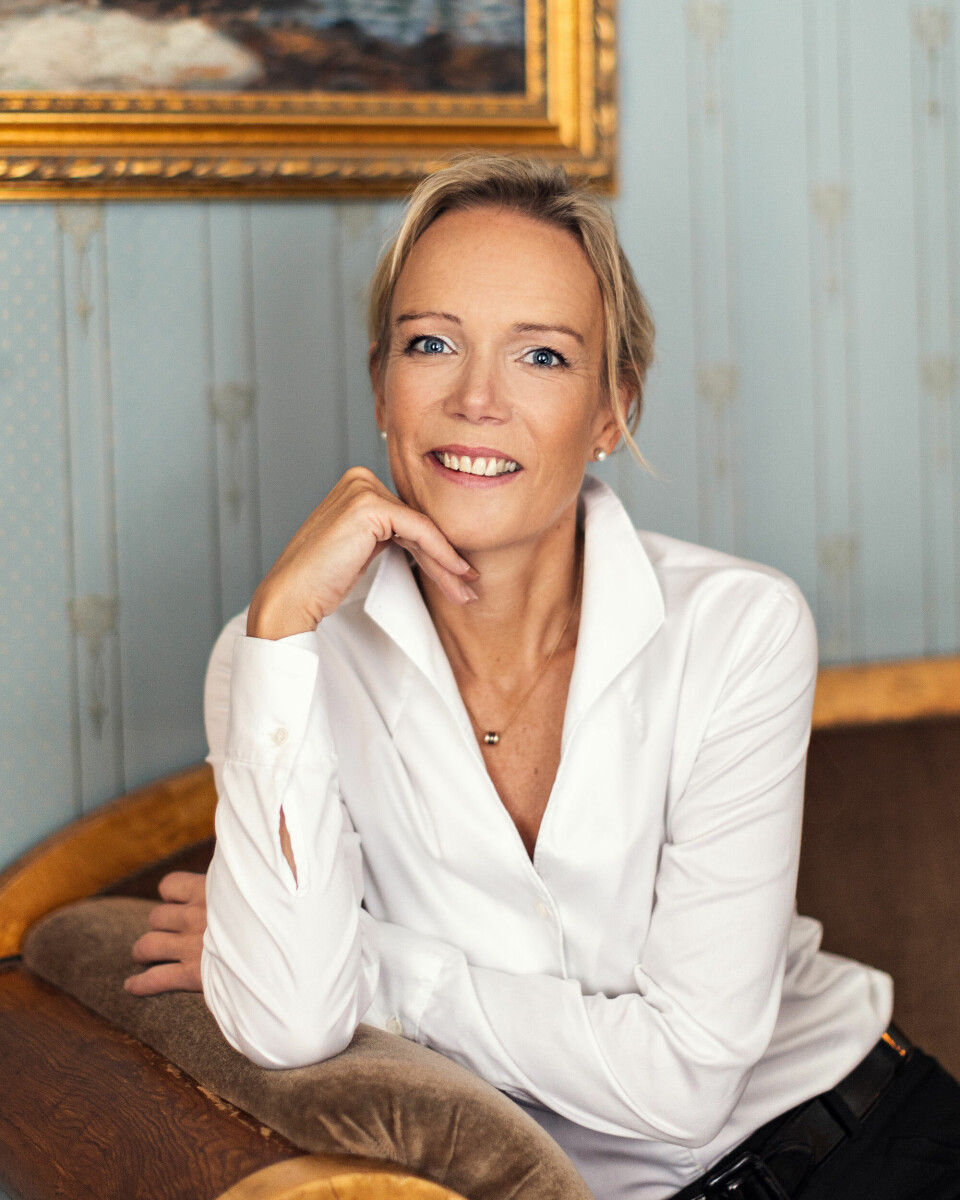 Ellen Løvold Strand er femte generasjons driver av Fru Haugans Hotel i Mosjøen.