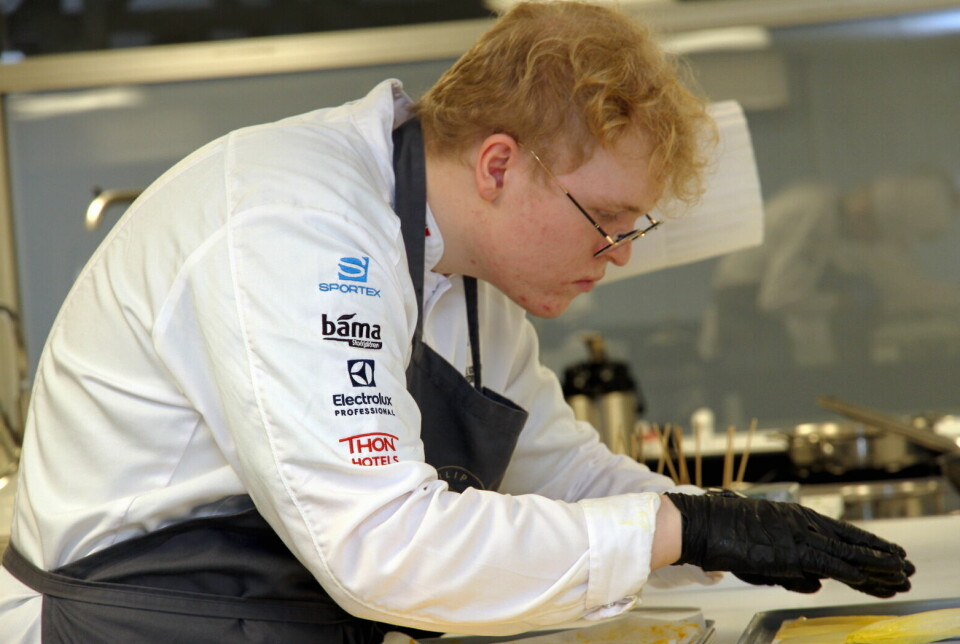 Mats Eriksen er en av fire medhjelpere for de norske kokkelandslagene fra 2023.