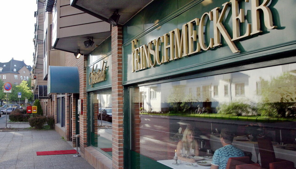 Restaurant Feinschmecker er en av restaurantene som ble svindlet.