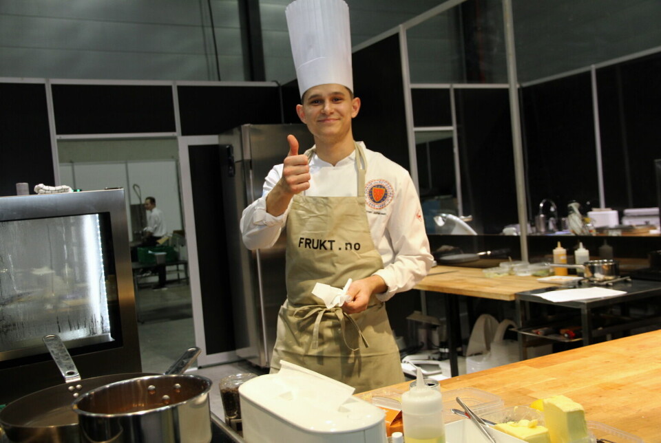 Simen Johansen var en av de tre som fikk midler fra Eureca-fondet i 2022. Nylig vant han den norske finalen av Jeunes Chef Rôtisseurs 2023 og endte på tredjeplass i Årets grønne kokk 2023