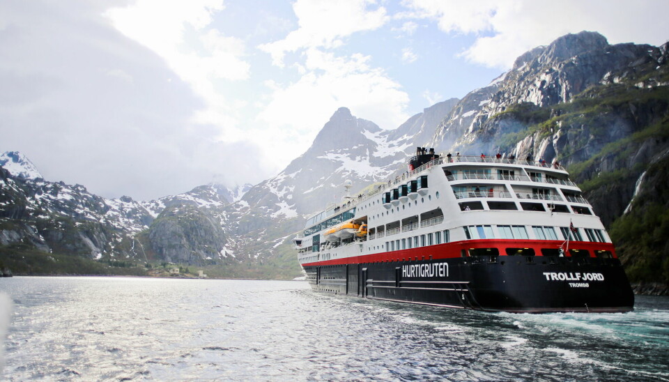 Nyoppussede MS Trollfjord er Svabardekspressen, som settes i rute fra 3. juni 2023.