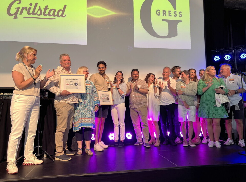 Grilstad og Gress er kåret til årets samarbeid av Kolly.