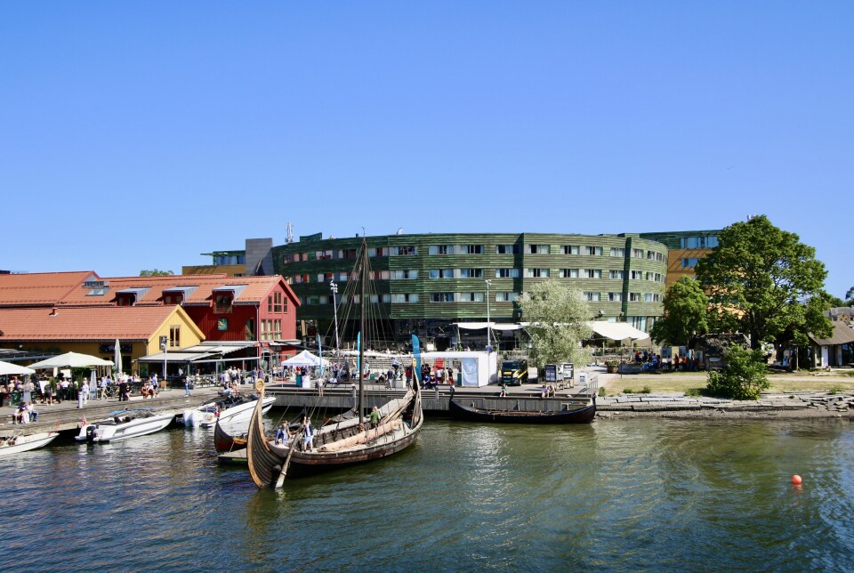 Quality Hotel Tønsberg ligger i ene enden av Brygga.