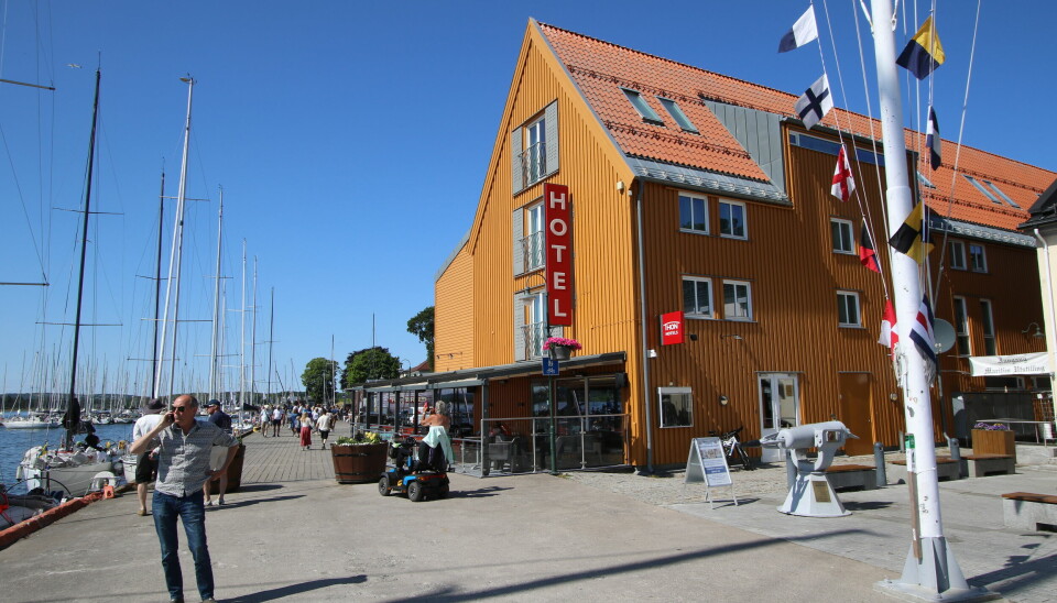 Thon Hotel ligger på selve Brygga.