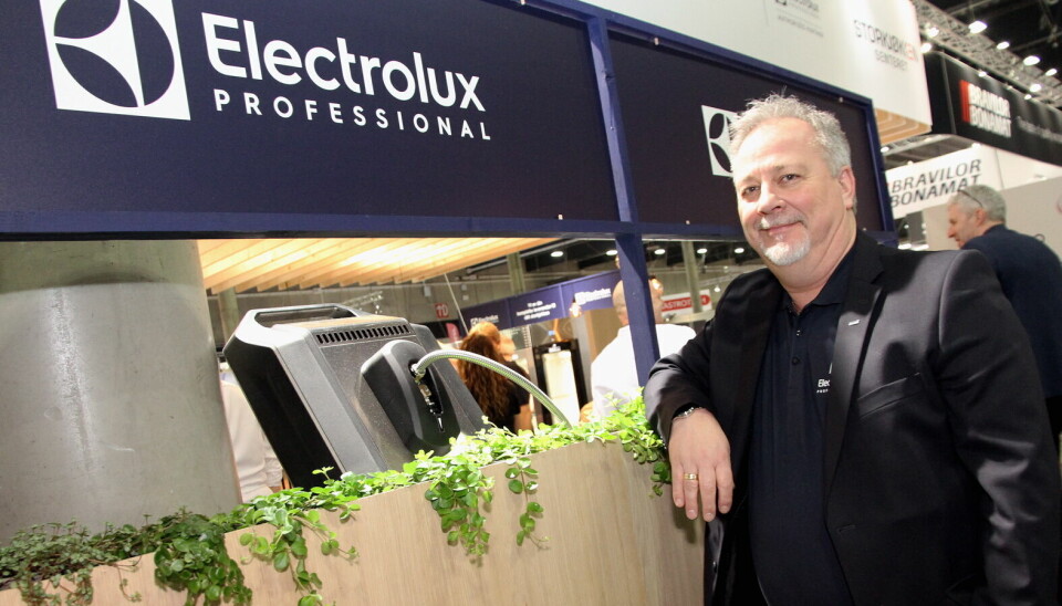 Electrolux Professional, med Knut R. Johannessen i spissen, skal levere seks konkurransekjøkken under messedagene 18. til 20. mars 2025.