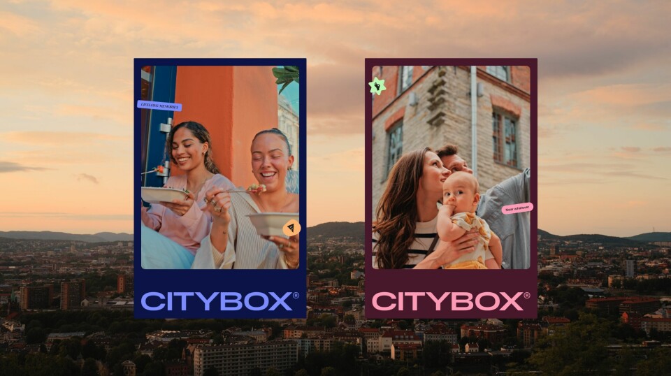 Citybox med ny merkevareidentitet, logo og nettside.