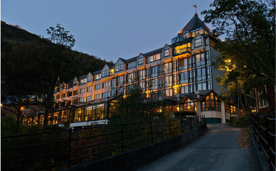 Hotel Union i Geiranger.