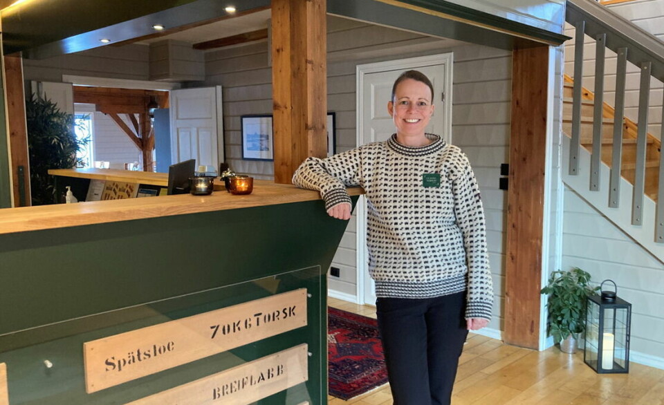 Catrine Myklebust er ny hotelldirektør for Finnøy Bryggerhotell.