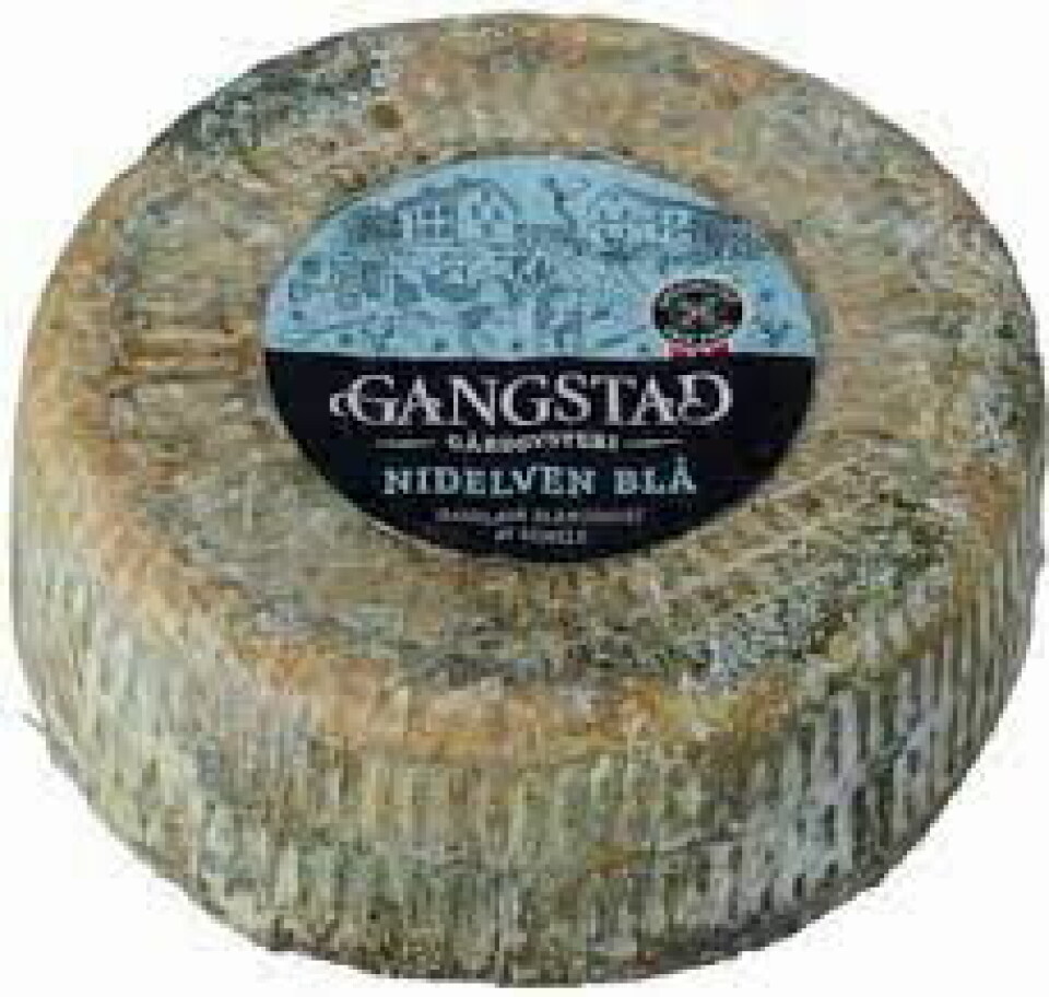 Nidelven blå er kåret til verdens beste ost i 2023.