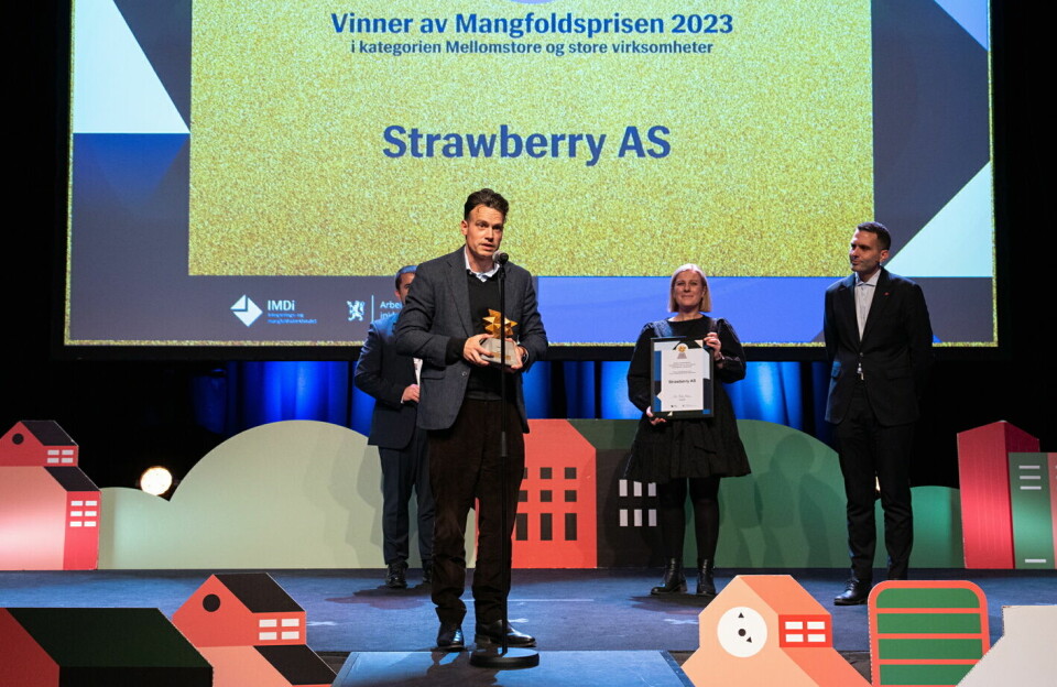 Strawberry er tildelt av Integrering- og mangfoldsdirektoratets (IMDi) mangfoldspris for 2023.