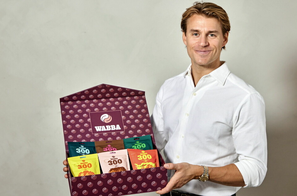 Kristian K. Fredheim står bak det nye produktet Wabba, som allerede har inntatt mange hoteller og restauranter.