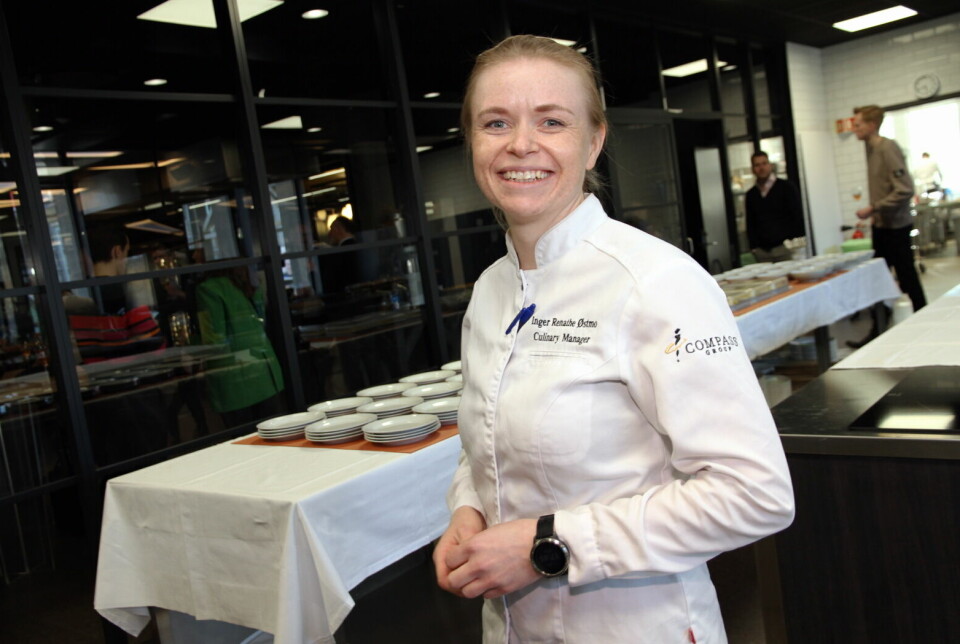 Inger Renathe Østmo er kaptein for Norges Community Catering-landslag. Norge har tre landslag med i kokke-OL, som arrangeres i Tyskland i begynnelsen av februar.